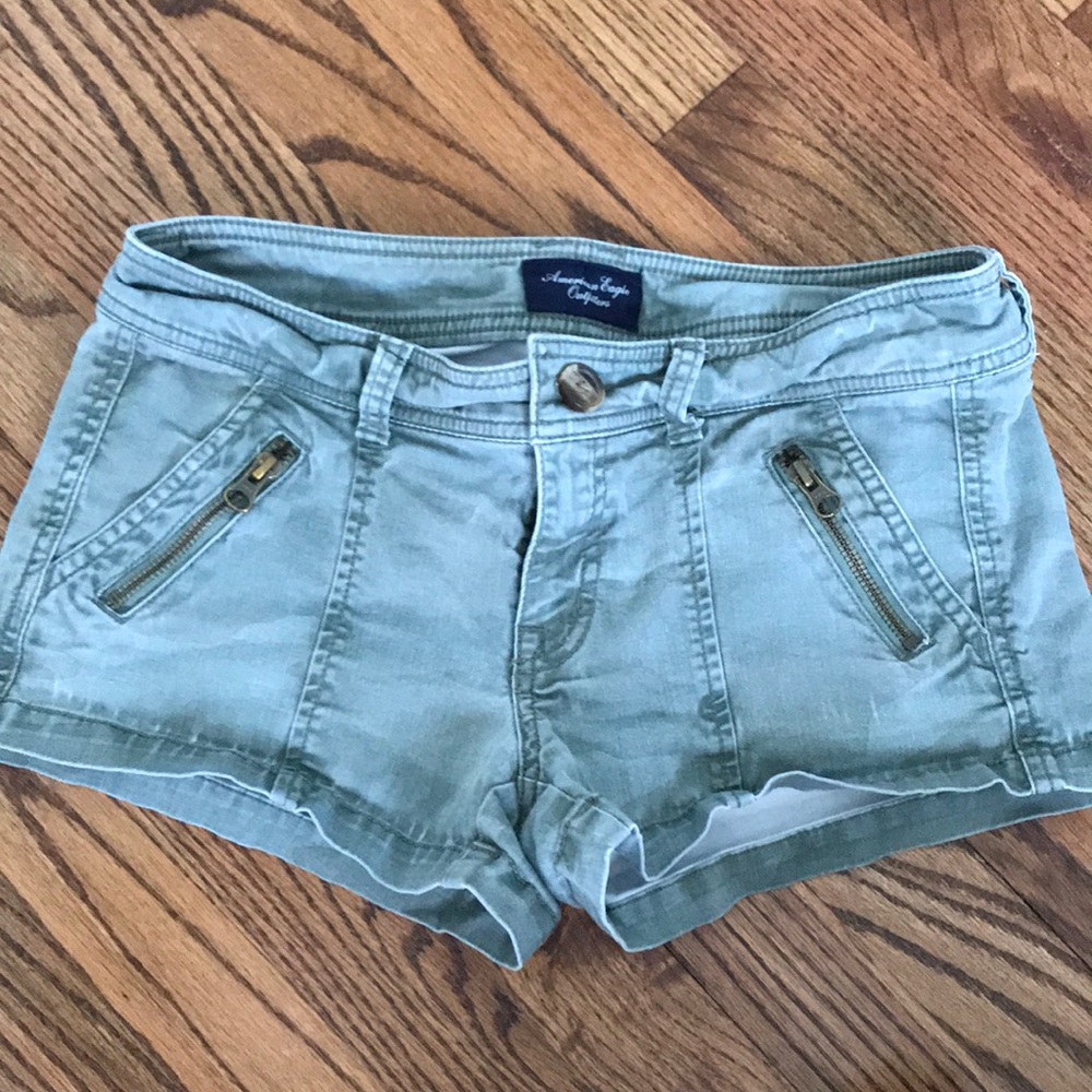 Army Green Khaki Shorts